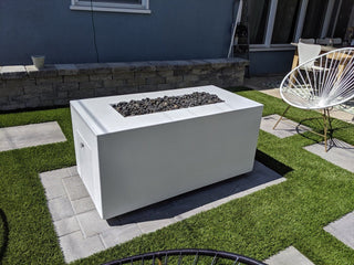 Pismo Rectangle Fire Pit - Powder Coated Steel - Modofire