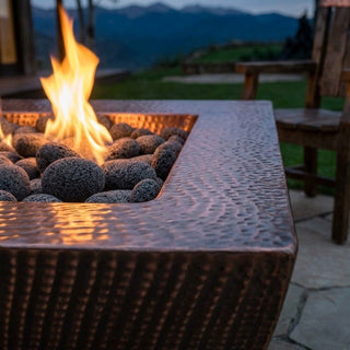 Prism Curve Rectangle Fire Pit - Modofire