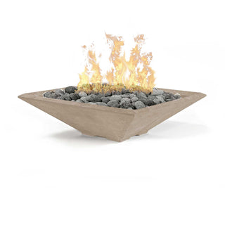 Prism Fire Bowl - Cast Stone Natural Finish - modofire🔥