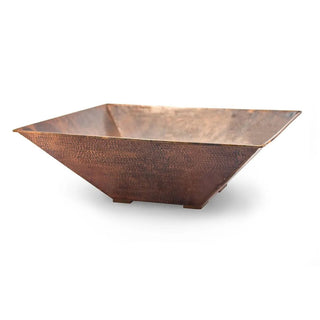 Prism Planter / Water Bowl - Hammered Copper - modofire🔥