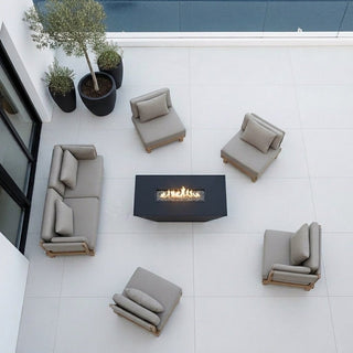 Prism Rectangle Fire Pit Table - Modofire