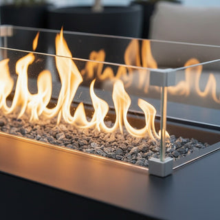 Prism Rectangle Fire Pit Table - Modofire