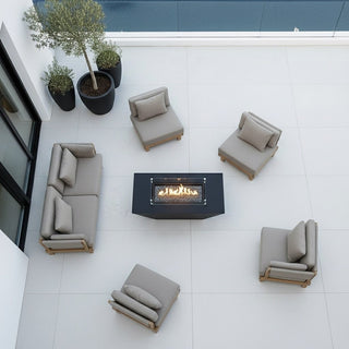 Prism Rectangle Fire Pit Table - Modofire