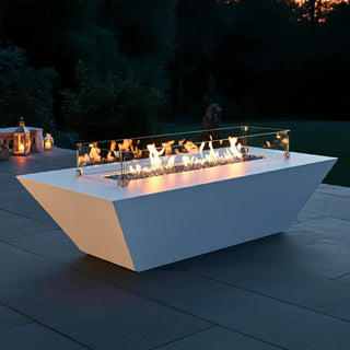 Prism Rectangle Fire Pit Table - modofire🔥