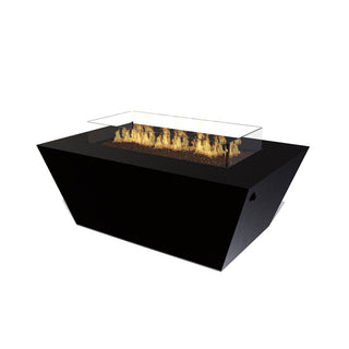 Prism Rectangle Fire Pit Table - Aluminum - Modofire