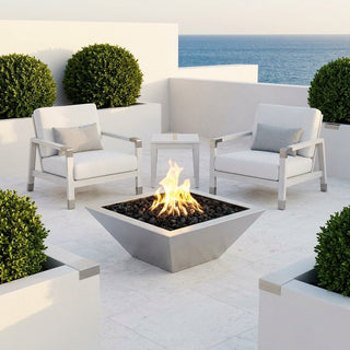 Prism Square Fire Bowl - Modofire