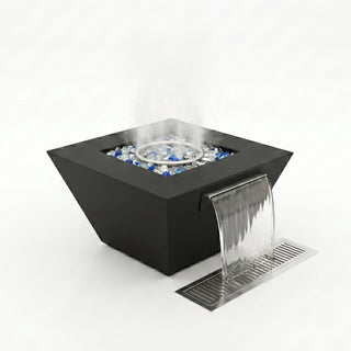 Prism Square Fire & Water Table - Modofire