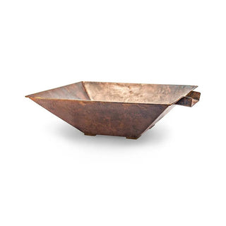 Prism Water Bowl - Hammered Copper - modofire🔥