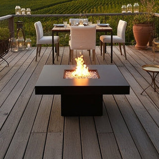 Quad Bold Fire Pit Dining Table - Modofire