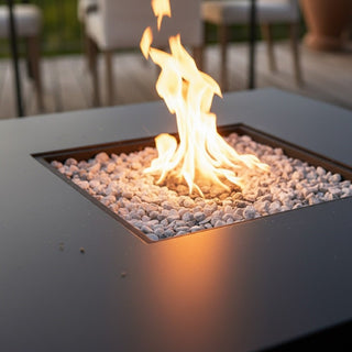 Quad Bold Fire Pit Dining Table - Modofire
