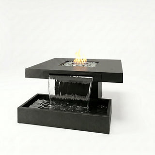 Quad Bold Fire & Water Dining Table - Modofire