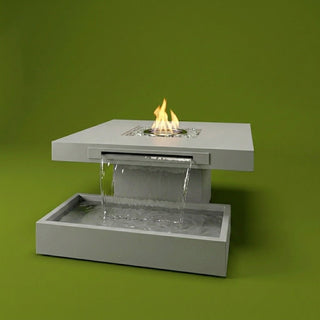 Quad Bold Fire & Water Dining Table - Modofire