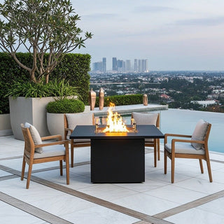 Quad Fire Pit Dining Table - Modofire