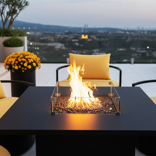 Quad Fire Pit Dining Table - Modofire