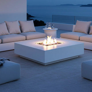 Quad Fire Pit Table - Toekick - Aluminum - Modofire