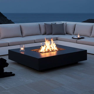 Quad Fire Pit with Toekick - Aluminum - Modofire