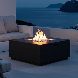 Quad Fire Pit with Toekick - Aluminum - Modofire