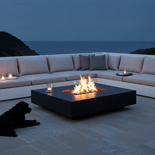 Quad Fire Pit with Toekick - Aluminum - Modofire