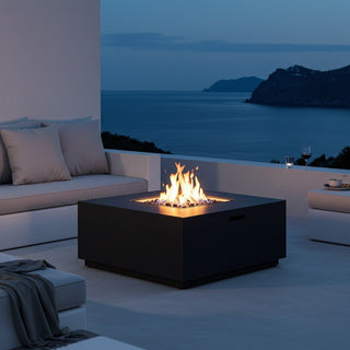 Quad Fire Pit with Toekick - Aluminum - Modofire