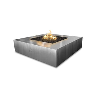 Quad Square Fire Table - Stainless Steel - Modofire