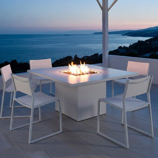 Quad Top Dining Fire Table - Aluminum - Modofire