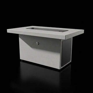 Rectangle Bold Top Fire Table Form • Hidden Tank Options - Modofire