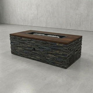 Rectangle Fire Pit Form • Hidden Tank Options - Modofire