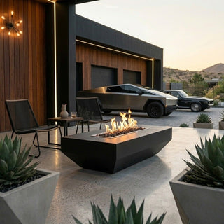 Prism Facet Fire Pit