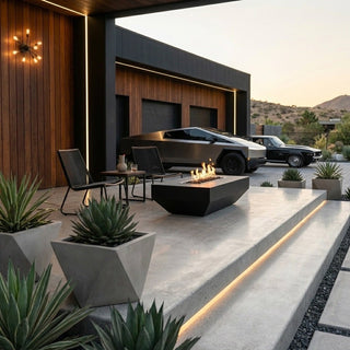 Prism Facet Fire Pit