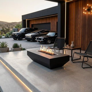 Prism Facet Fire Pit