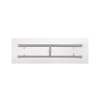 Rectangle Flat Pan & Stainless Steel 'H' Burner - Modofire