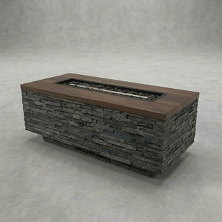 Rectangle (Toekick) Fire Pit Form • Hidden Tank Options - Modofire