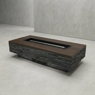 Rectangle (Toekick) Fire Pit Form • Hidden Tank Options - Modofire