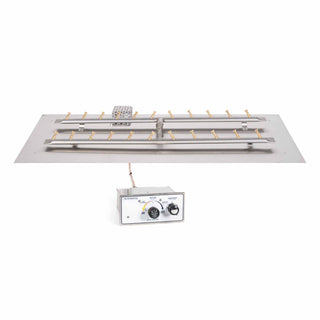 Rectangular Flat Pan and SS Bullet 'H' Burner - Modofire