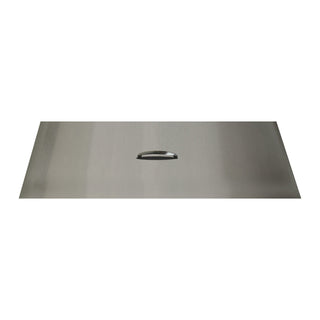 Rectangular Stainless Steel Cover - Stainless Steel Handle - modofire🔥