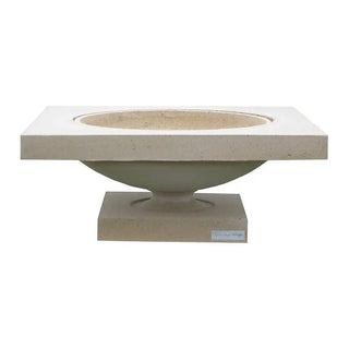 Robie House Vase Planter / Water - Square Bowl - Officially Licensed Frank Lloyd Wright - Dry Cast Sandstone - modofire🔥