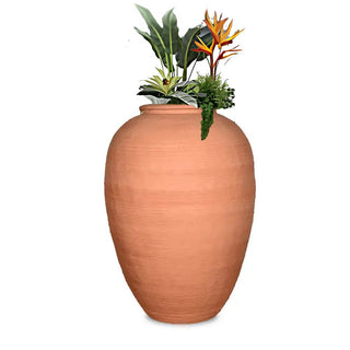 Round Chinese Planter / Water Urn - Concrete (GFRC) - Modofire