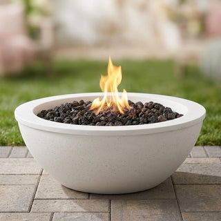 Round Fire Bowl - Powder Coated Steel - Modofire