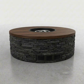 Round Fire Pit Form • Hidden Tank Options - Modofire