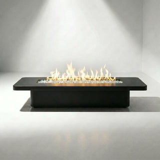 Rounded Lineo Bold Fire Coffee Table - Modofire