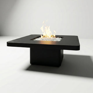 Rounded Quad Bold Fire Dining Table - Modofire