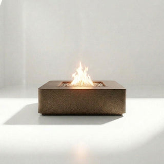 Rounded Quad Rise Fire Pit Table - Modofire