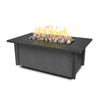 Salinas Rectangle Fire Table - Powder Coated Steel - Modofire