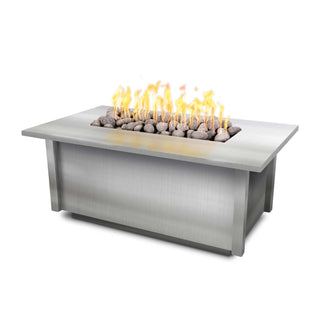 Salinas Rectangle Fire Table - Stainless Steel - Modofire