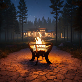 Saturn Fire Sculpture Fire Pit - Modofire