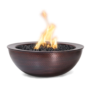 Sedona Round Fire Bowl - Hammered Copper - modofire🔥