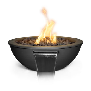 Sedona Round Fire & Water Spillway Bowl - Powder Coated Steel - Modofire