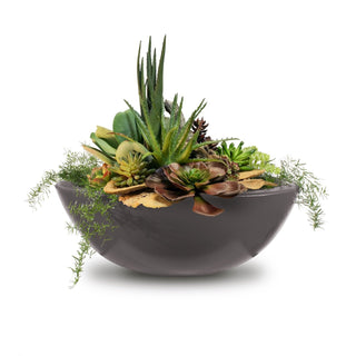 Sedona Round Planter / Water Bowl - Concrete (GFRC) - Modofire