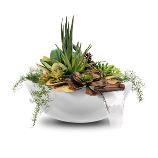 Sedona Round Planter & Water Spillway Bowl - Concrete (GFRC) - Modofire