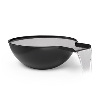 Sedona Round Water Spillway Bowl - Powder Coated Steel - Modofire